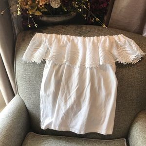 Never worn off shoulder top!